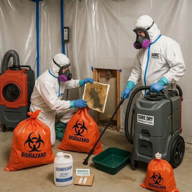 Contaminated Water Handling Protocols process in Weimar, TX