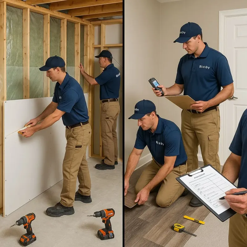 Repairs and Reconstruction process in Weimar, TX
