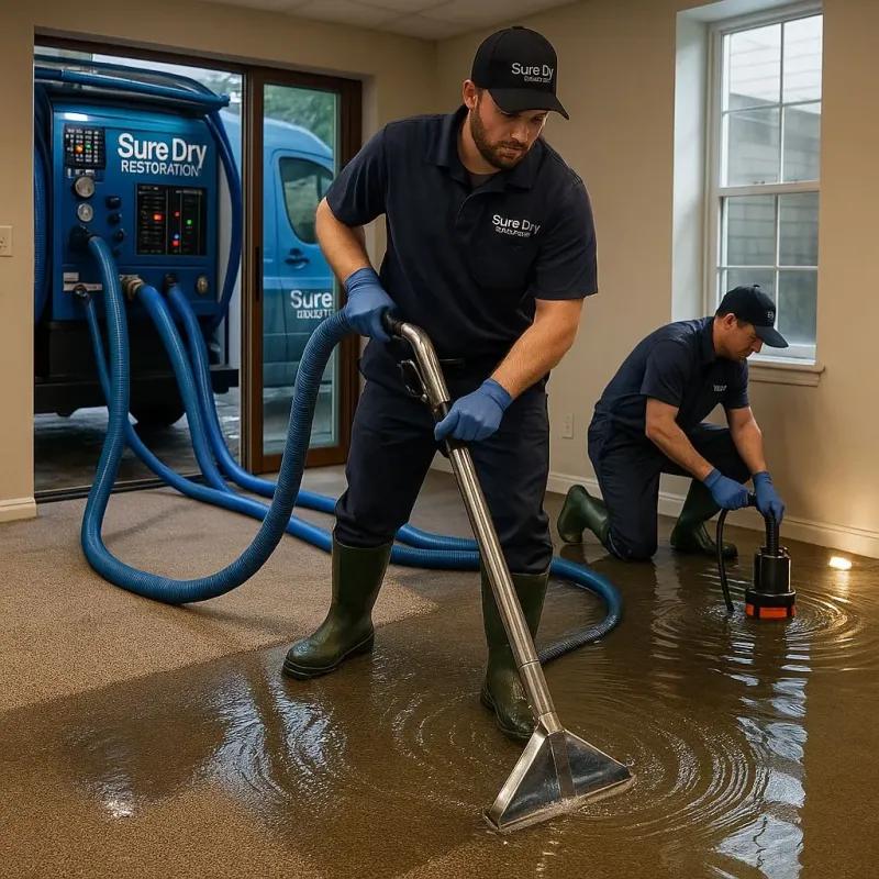Water Extraction and Removal process in Weimar, TX
